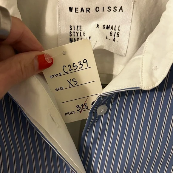 NWT Wear Cissa The Bib Shirt - Picture 6 of 8
